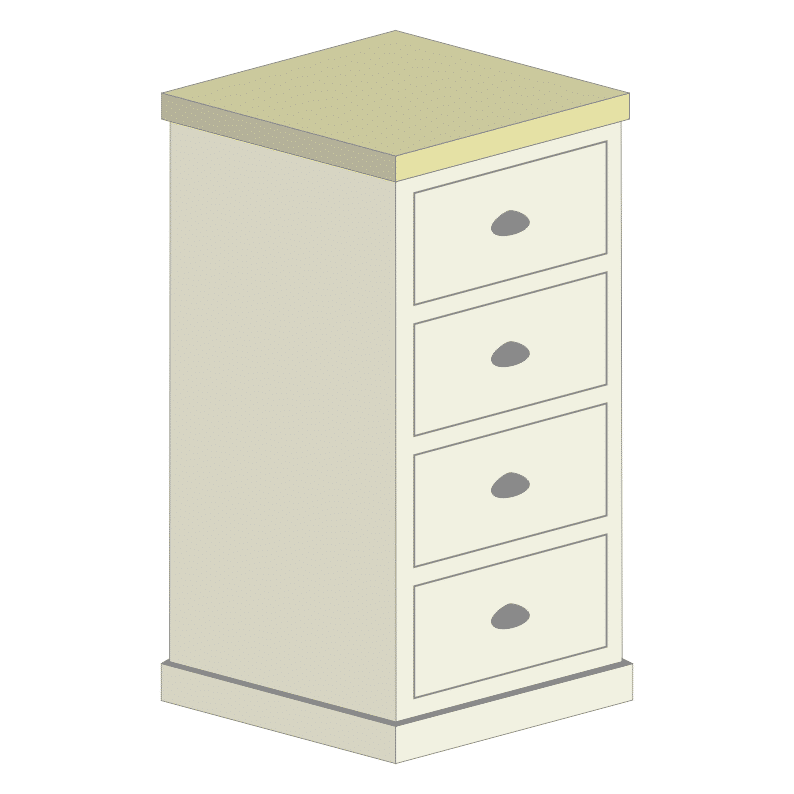 4 Drawer Wellington