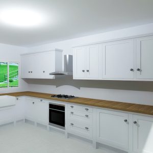 Solid Wood Kitchen Units (Example 4)